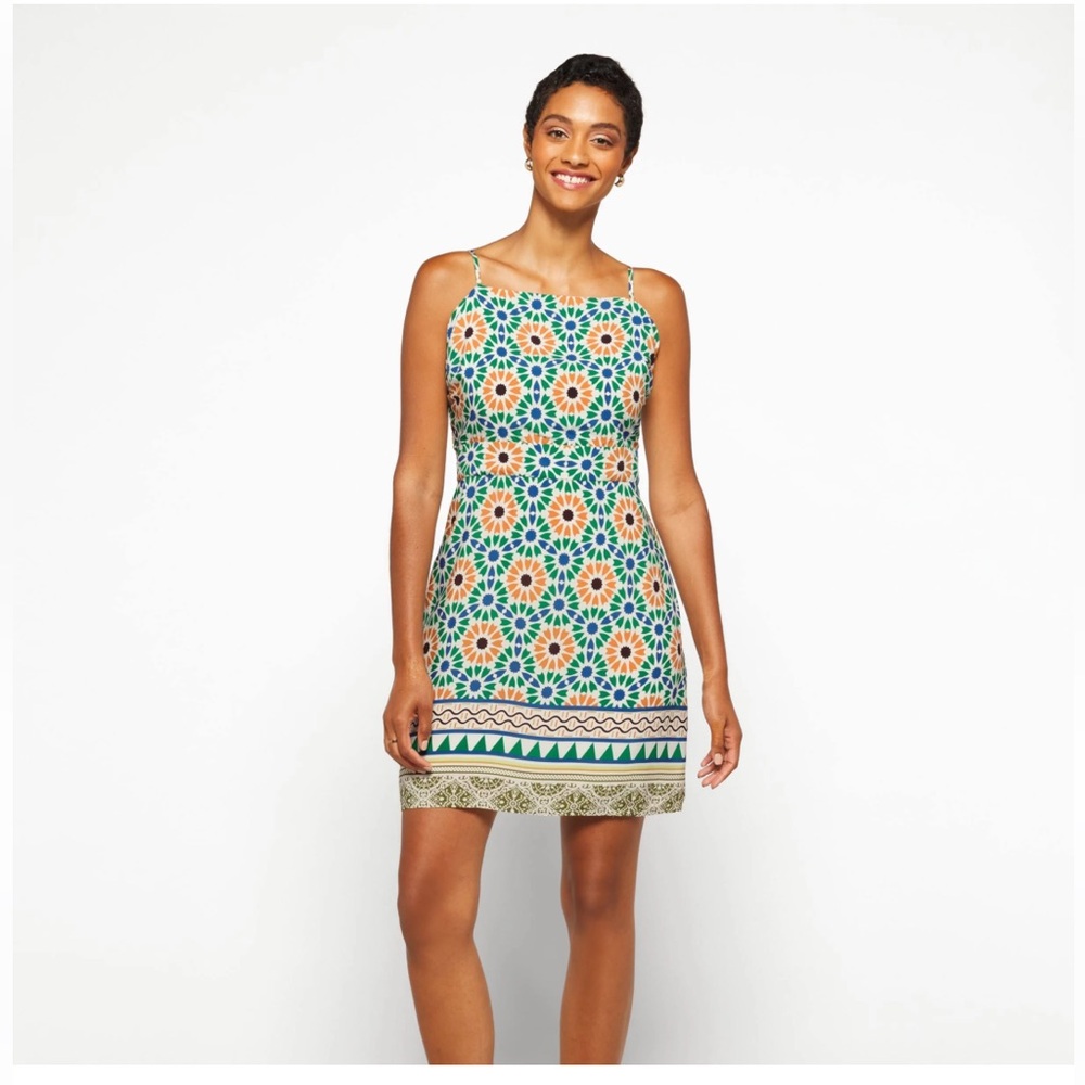 Sam Edelman Mediterranean Mosaic Sheath Dress Size 6